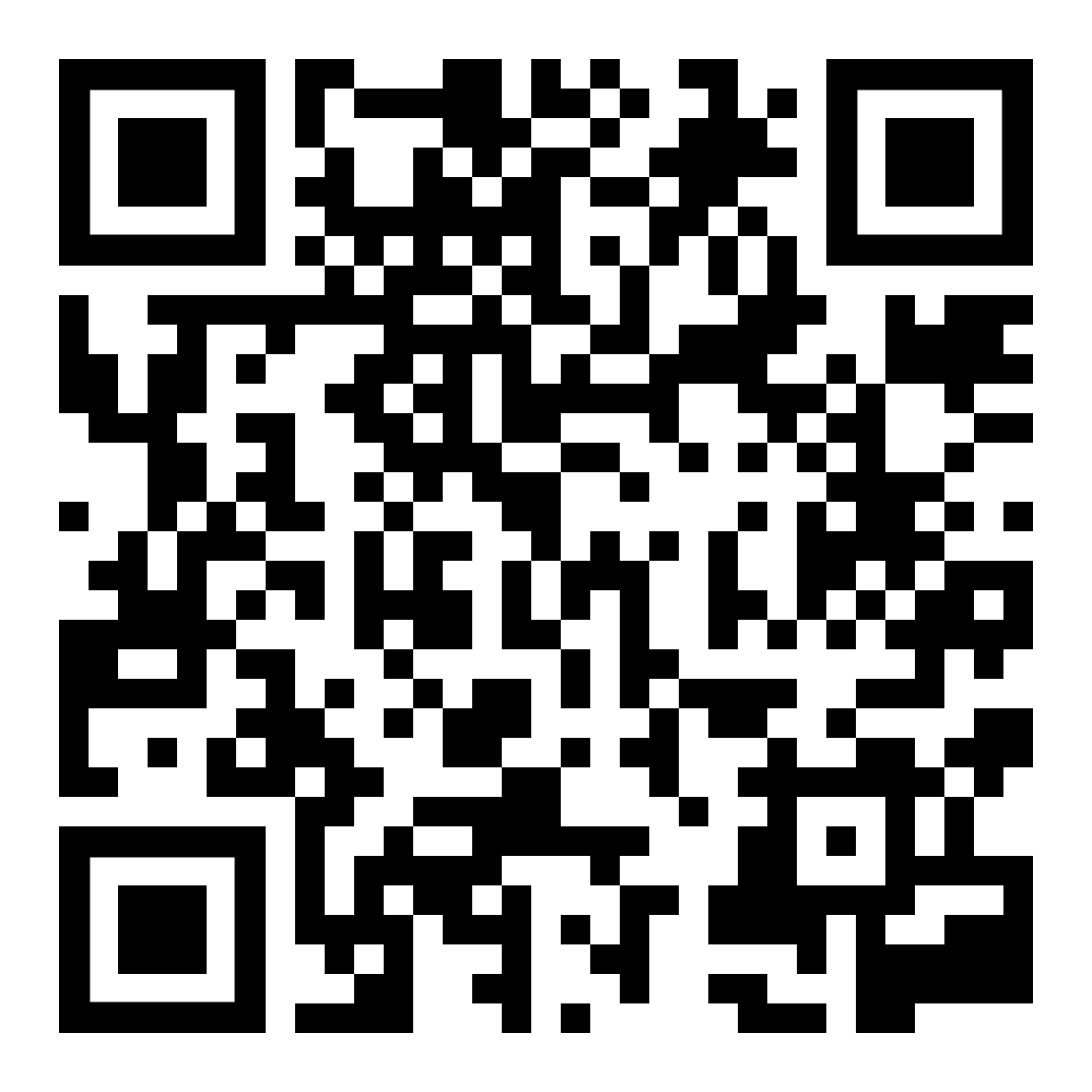 QR Code de l'application